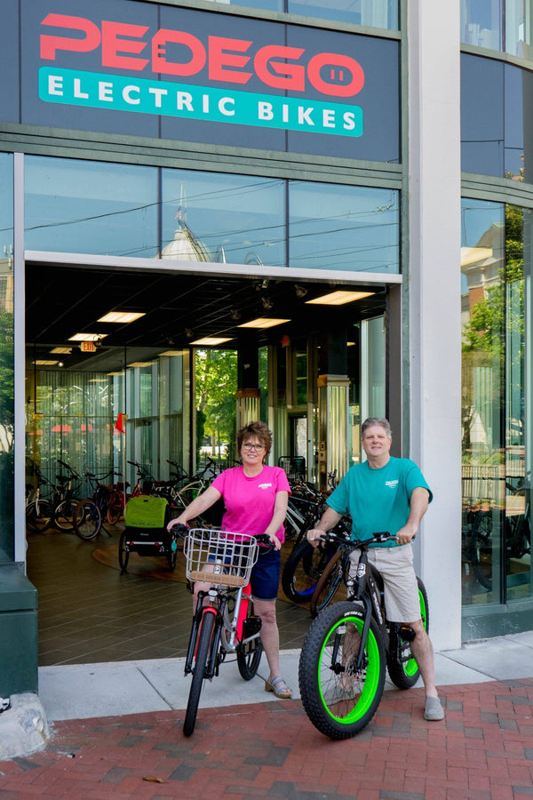Amy & Kevin, owners of Pedego Norfolk|