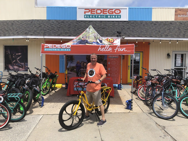 Thomas Walters owner of Pedego Cape May|