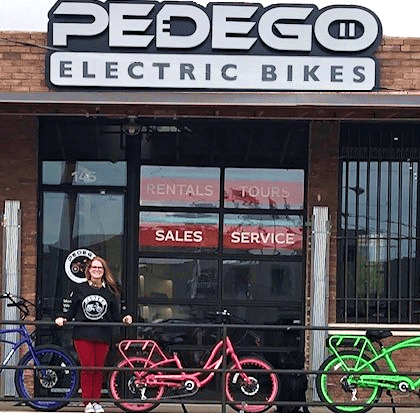 BK Snyder, owner of Pedego Dallas|