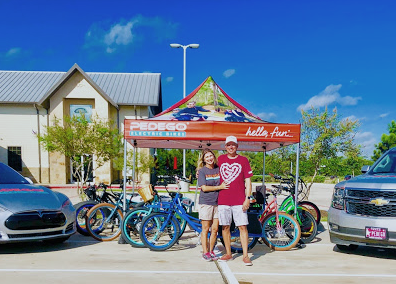 Amanda & Jason, owners of Pedego West Houston|