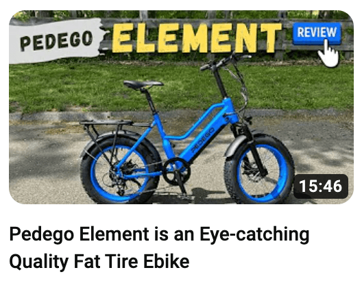 Pedego Element Review by Chris Crossed