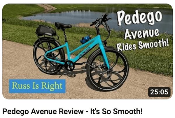 Russ is Right Pedego Avenue Review