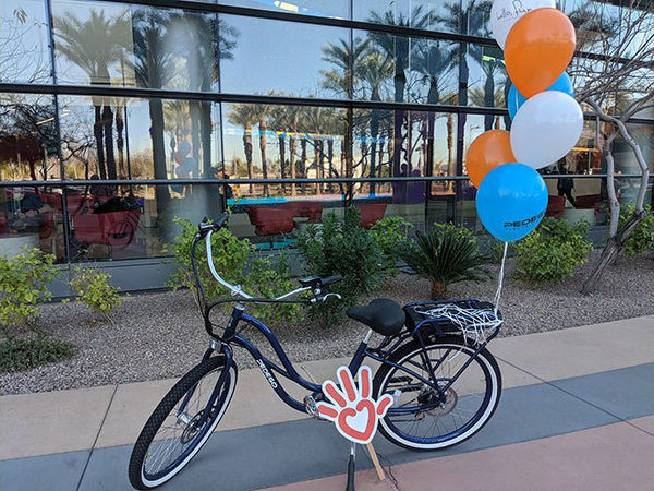electric bike that was donated