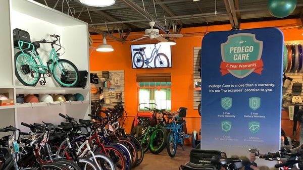 Pedego Electric Bikes Opens in Winston-Salem