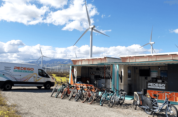The new Pedego Windmills Tour is energizing riders with fun.|