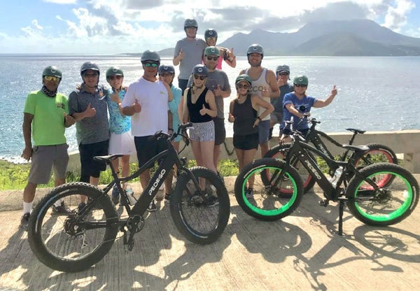 Electric Bike Tour on St. Kitts|