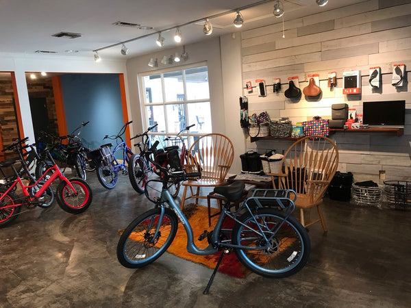 Inside Pedego Baton Rouge|