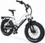 Clear studio product shot of the Pedego Boomerang Pro Gloss White Electric Bike or accessory