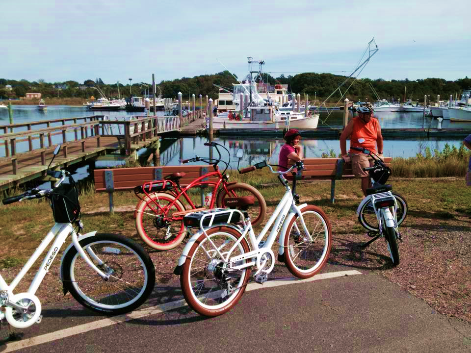 Pedego electric bikes in Cape Cod