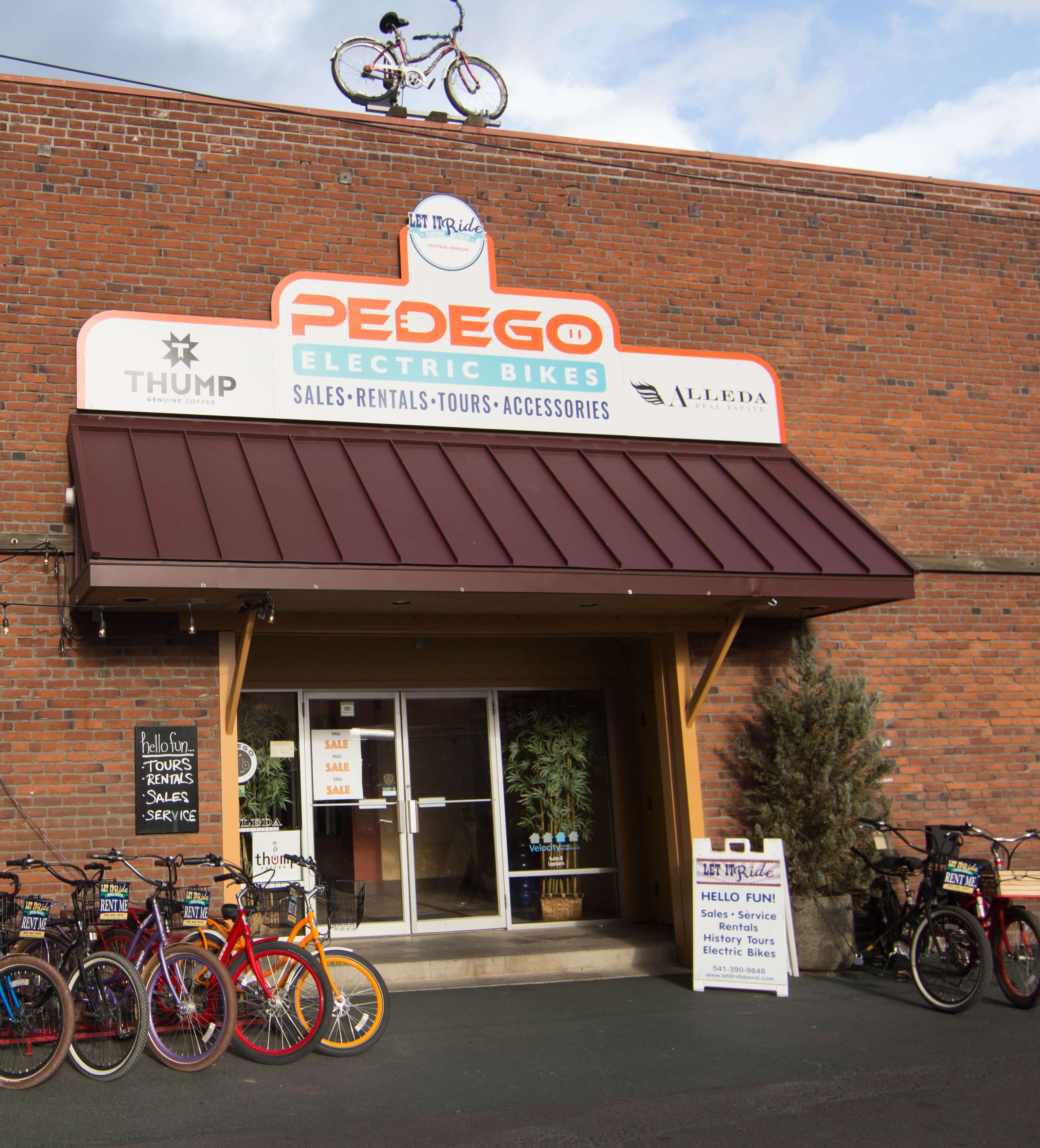 Pedego Bend Store Front cropped