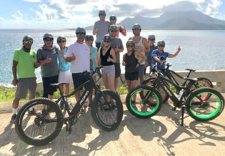 Electric Bike Tour on St. Kitts