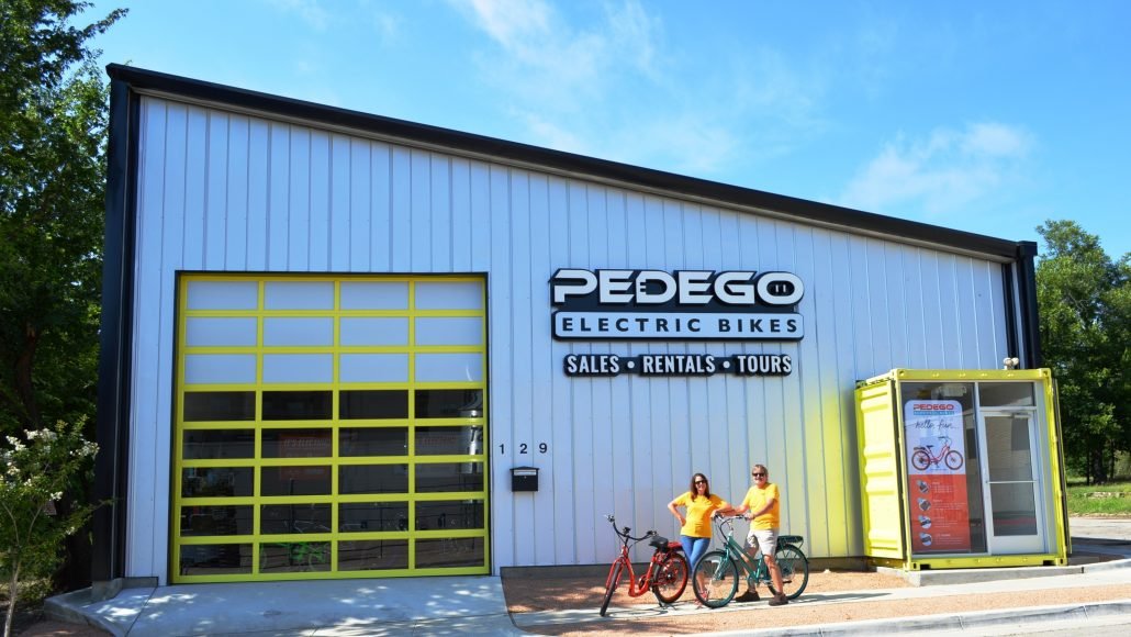 Pedego Forth Worth store co-owners Vicki and Neal Peden
